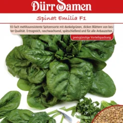 Spinat Emilia F1 250 G | Spinatsamen Von Dürr Samen