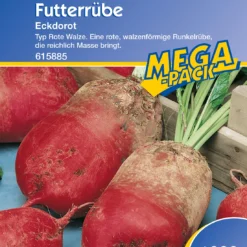 Futterrübe Eckdorot (1 Kg) | Runkelrüben- &amp; Futterrübensamen Von Kiepenkerl