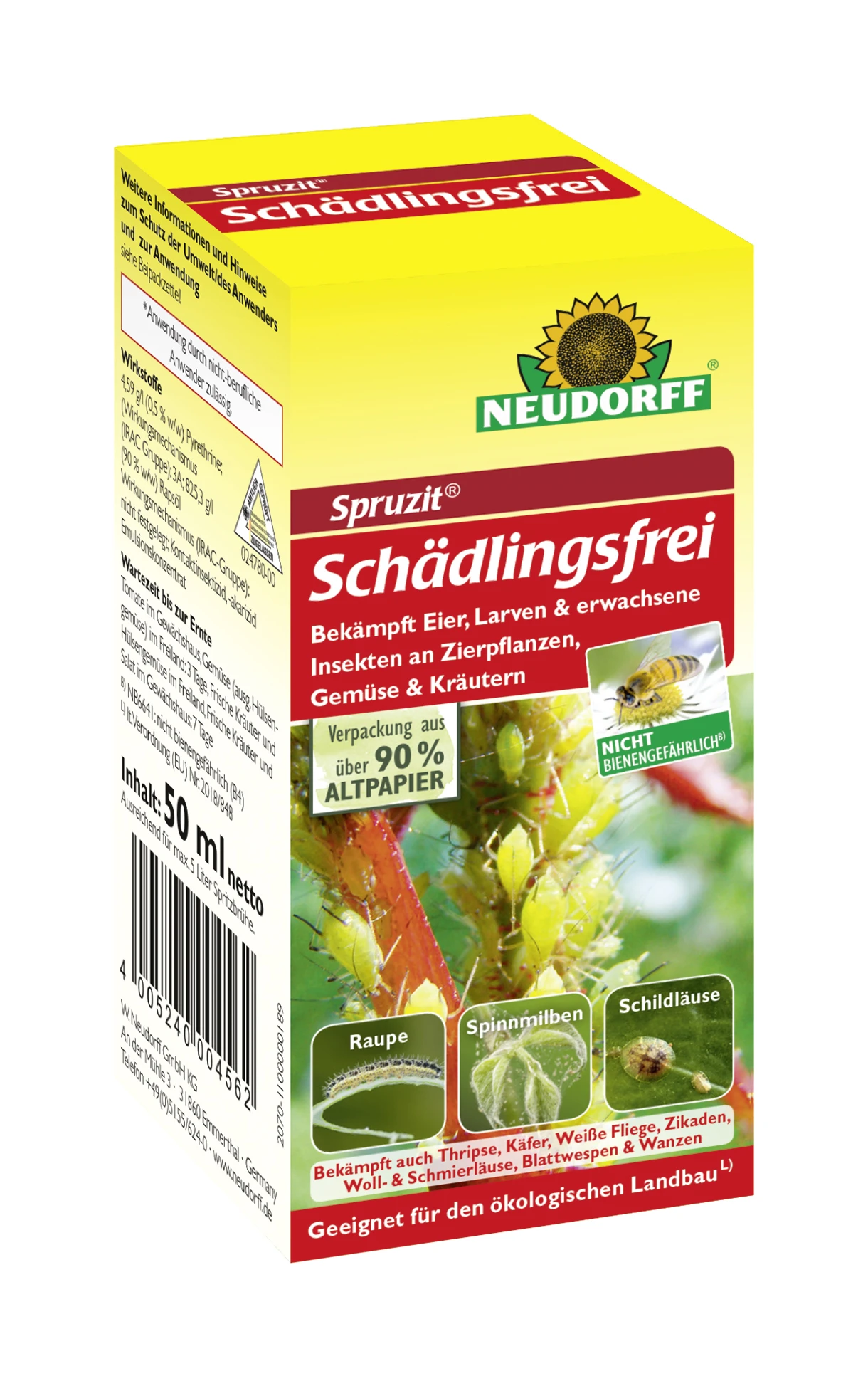 Spruzit Schädlingsfrei (50 Ml) | Pflanzenschutz & Dünger Von Neudorff 1 Spruzit Schädlingsfrei (50 Ml) | Pflanzenschutz & Dünger Von Neudorff
