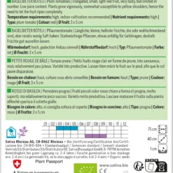 Pflaumentomate Baselbieter Röteli | BIO Eiertomatensamen Von Sativa Rheinau