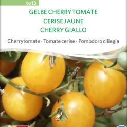 Cherrytomate Gelbe Cherrytomate | BIO Kirschtomatensamen Von Sativa Rheinau