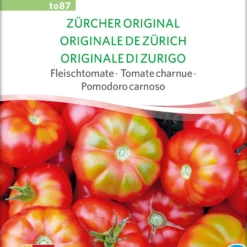 Fleischtomate Zürcher Original | BIO Fleischtomatensamen Von Sativa Rheinau