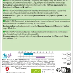 Pelatitomate Amish Pasta | BIO Tomatensamen Von Sativa Rheinau