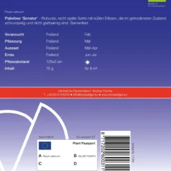 Palerbse Senator | BIO Erbsensamen Von De Bolster [MHD 12/2023]