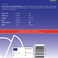 Zuckererbse Graue Buntblühende | BIO Zuckererbsensamen Von De Bolster