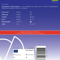 Zuckererbse Sweet Horizon | BIO Zuckererbsensamen Von De Bolster