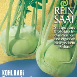 Kohlrabi Superschmelz | BIO Kohlrabisamen Von Reinsaat