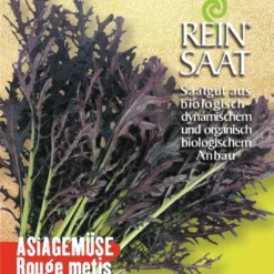 Asiagemüse Rouge Metis | BIO Salatsamen Von Reinsaat