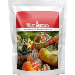 Riesenkürbis Bischofsmütze 100 Korn | Riesenkürbissamen Von Samenhaus