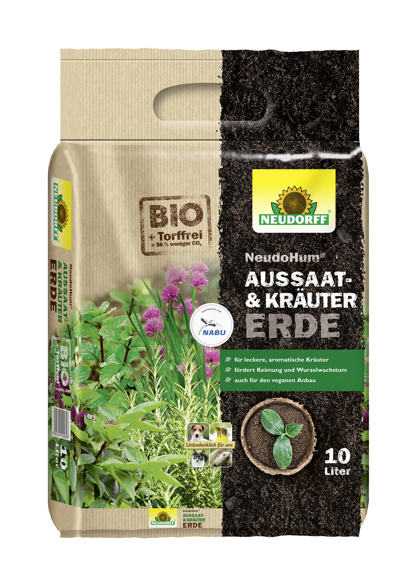 NeudoHum Bio AussaatErde Und KräuterErde (10 L) | Erde & Dünger Von Neudorff 1 NeudoHum Bio AussaatErde Und KräuterErde (10 L) | Erde & Dünger Von Neudorff