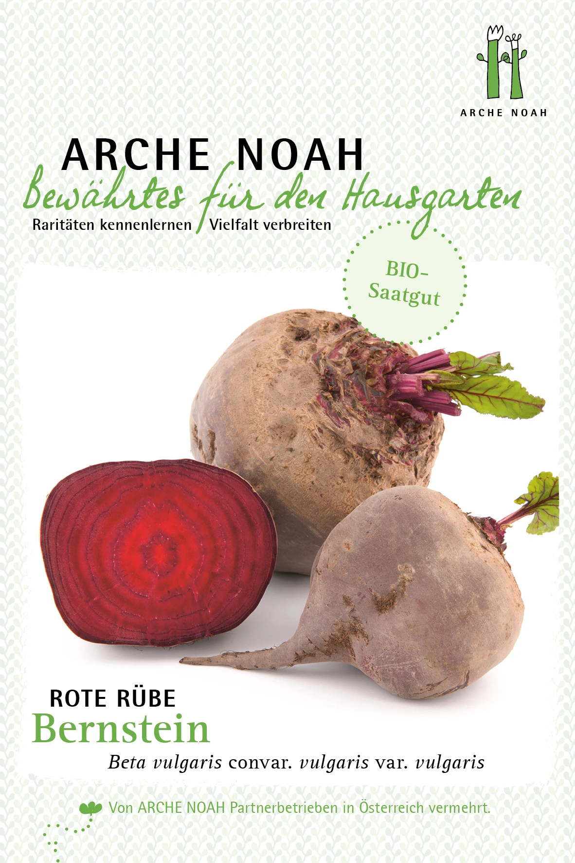 Rote Rübe Bernstein | BIO Rübensamen Von Arche Noah 1 Rote Rübe Bernstein | BIO Rübensamen Von Arche Noah