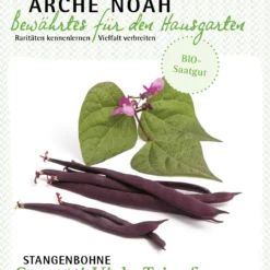 Stangenbohne Cornetti Viola Trionfo | BIO Stangenbohnensamen Von Arche Noah