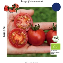 Freilandtomate Vivaroma | BIO Freilandtomatensamen Von Culinaris