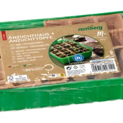 Anzuchthaus M PLUS &amp; Anzuchttöpfe | Mini-Gewächshaus Von Romberg