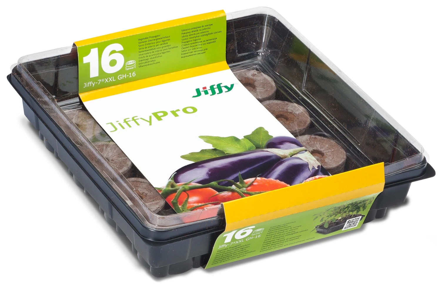 Zimmergewächshaus (leicht) Mit 50 Mm Torfquelltöpfen (16 Stück) | Zimmergewächshaus Von Jiffy 1 Zimmergewächshaus (leicht) Mit 50 Mm Torfquelltöpfen (16 Stück) | Zimmergewächshaus Von Jiffy