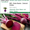 Rote Beete Detroit Globe | BIO Rote Beetesamen Von Saflax