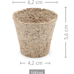 6 Cm Anzuchttopf Kokos Rund (2592 Stück) | Anzuchttöpfe Von Jiffy 9 6 Cm Anzuchttopf Kokos Rund (2592 Stück) | Anzuchttöpfe Von Jiffy -Baum Freude Verkäufe 542628 6 cm Anzuchttopf aus Kokos rund 2592 Stueck 30812200 jf 4