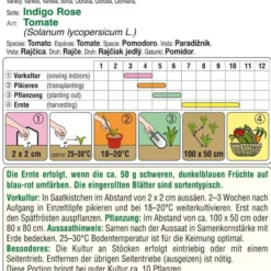 Tomate Indigo Rose | Tomatensamen Von Austrosaat