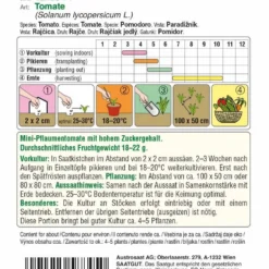 Pflaumentomate Valido F1 | Pflaumentomatensamen Von Austrosaat