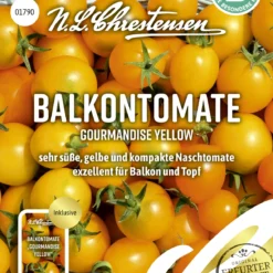 Balkontomate Gourmandise Yellow | Kirschtomatensamen Von N.L. Chrestensen
