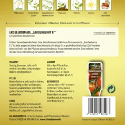 Erdbeertomate Gardenberry F1 | Tomatensamen Von N.L. Chrestensen