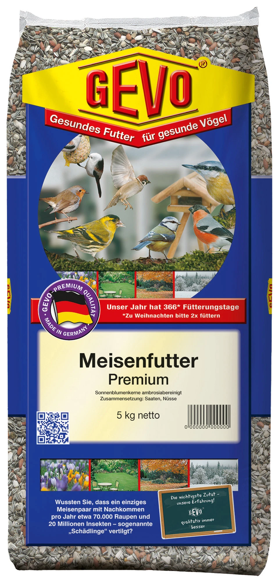 Meisenfutter Premium (5 Kg) | Meisenfutter Von GEVO 1 Meisenfutter Premium (5 Kg) | Meisenfutter Von GEVO