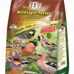 Wildvogelfutter Mit Früchten (1 Kg) | Wildvogelfutter Von GEVO