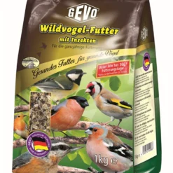 Wildvogelfutter Mit Insekten (1 Kg) | Wildvogelfutter Von GEVO