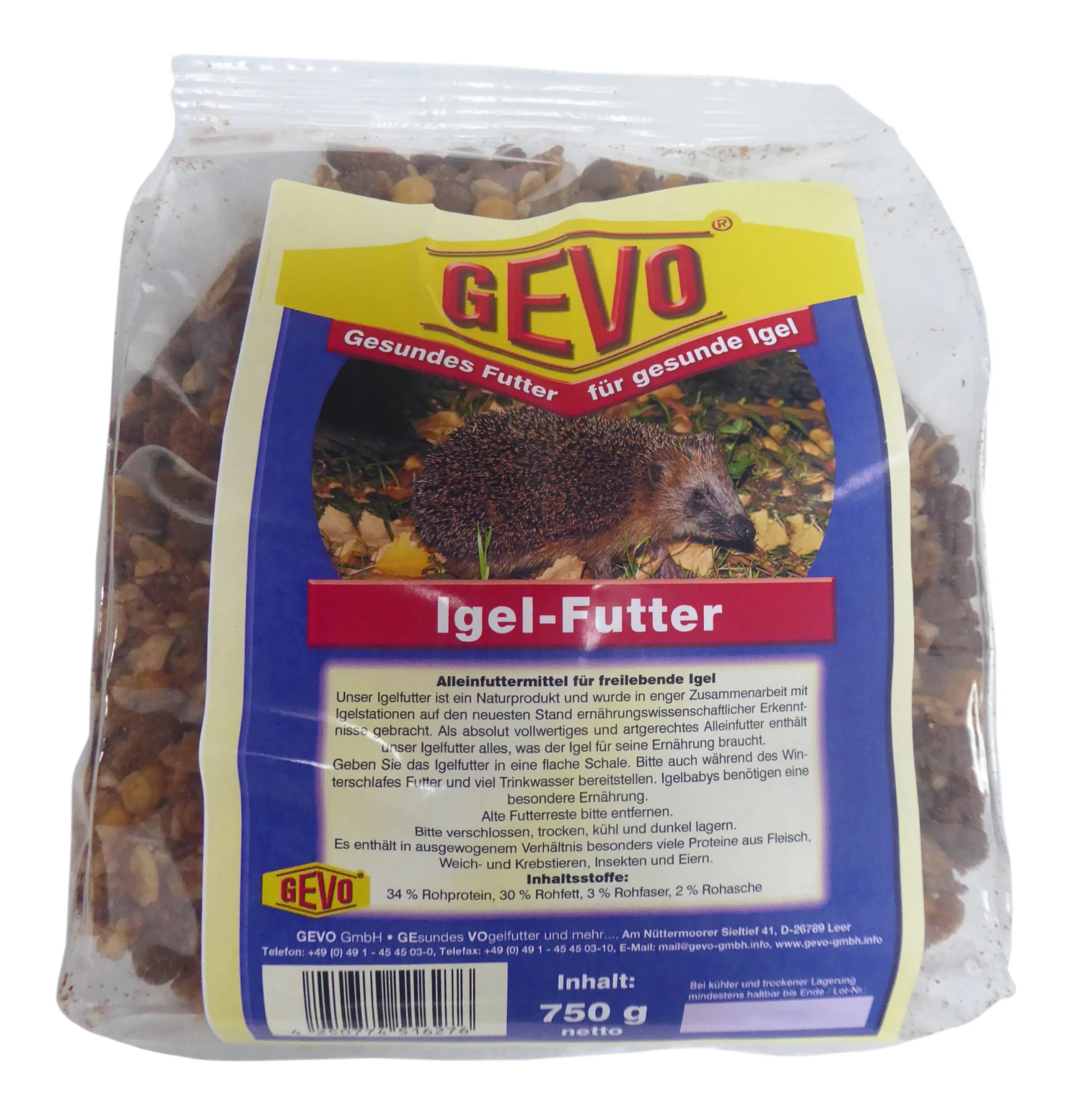 Igelfutter (750 G) | Igelfutter Von GEVO 1 Igelfutter (750 G) | Igelfutter Von GEVO