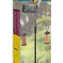 Futterstation Mit 2 Spendern | Vogelfutterstation Von Bûten Birds