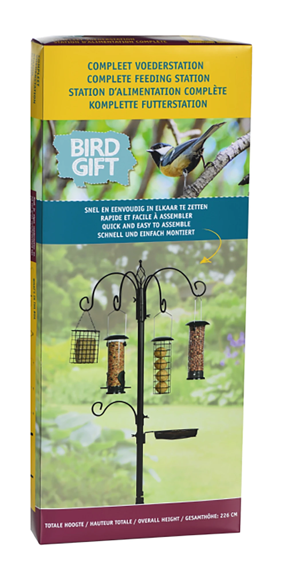 Futterstation Mit Vogelbad Und Futterwanne | Vogelfutterstation Von Buzzy Birds 1 Futterstation Mit Vogelbad Und Futterwanne | Vogelfutterstation Von Buzzy Birds