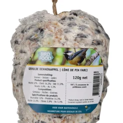 Fettfutter Kiefernzapfen Mit Samen | Vogelfutter Von Buzzy Birds