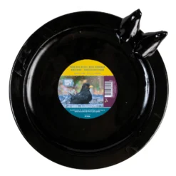 Vogeltränke Rund Schwarz | Wassertränke Von Buzzy Birds