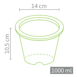 10,5 X 14 Cm Anzuchttopf NT Rund (484 Stück) | Anzuchttöpfe Von Fertil 5 10,5 X 14 Cm Anzuchttopf NT Rund (484 Stück) | Anzuchttöpfe Von Fertil -Baum Freude Verkäufe 548141 10 5 x 14 cm Anzuchttoepfe rund 484 Stueck 593 C 2