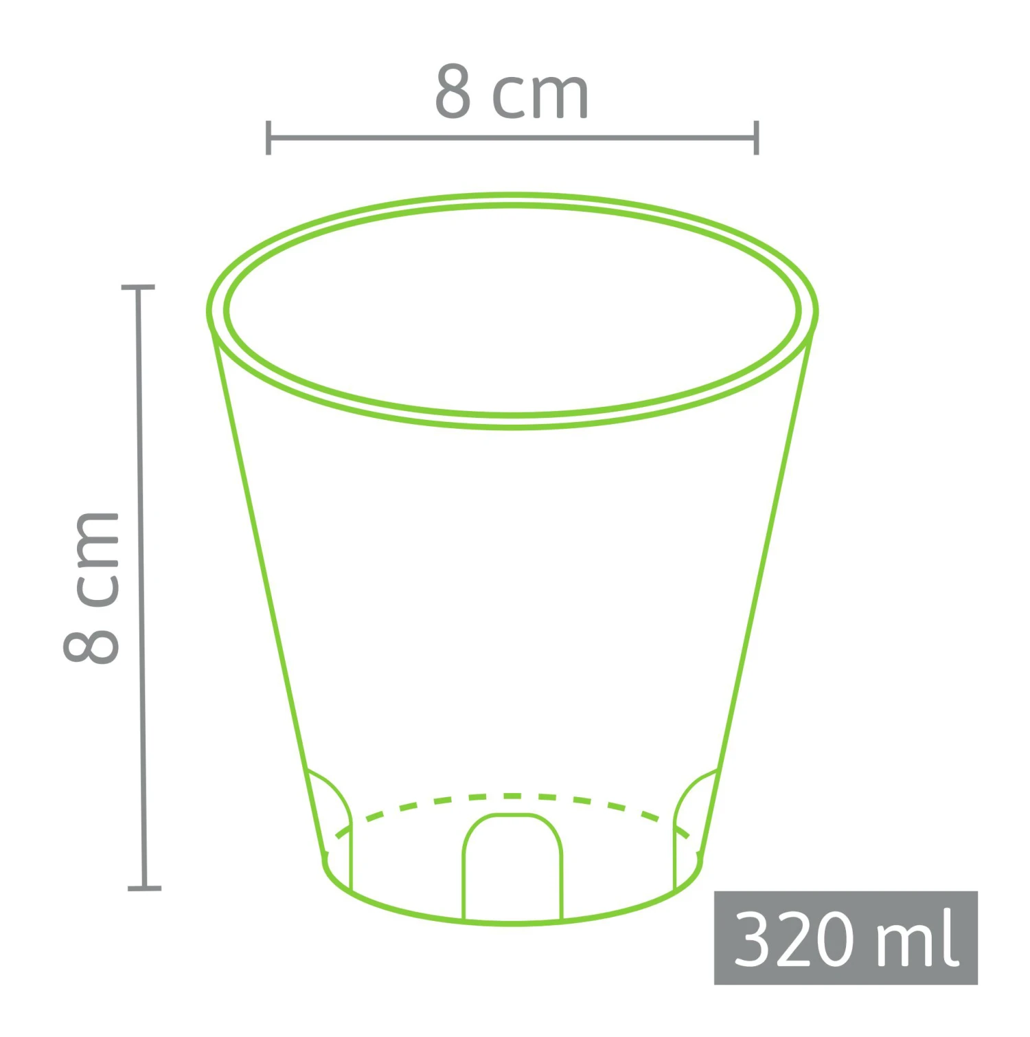 8 X 8 Cm Anzuchttopf Rund (1100 Stück) | Anzuchttöpfe Von Fertil 3 8 X 8 Cm Anzuchttopf Rund (1100 Stück) | Anzuchttöpfe Von Fertil – Bild 3