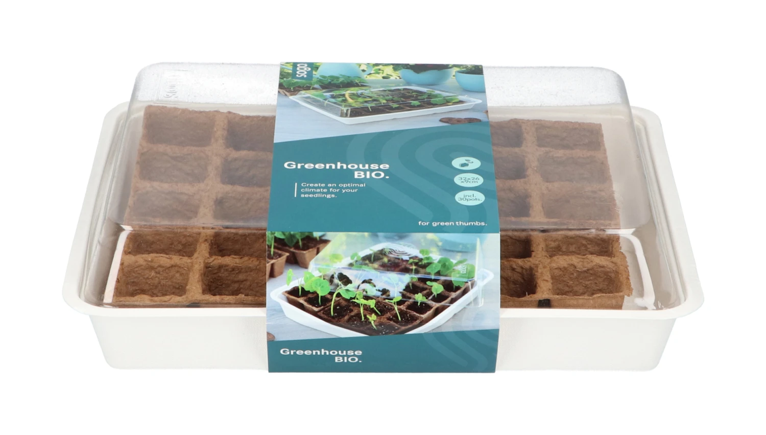 Eco Propagator (30 Töpfe) | Anzuchtschalen Von Sogo 3 Eco Propagator (30 Töpfe) | Anzuchtschalen Von Sogo – Bild 3