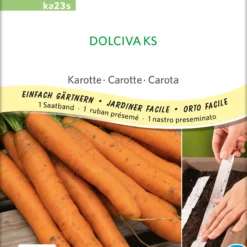 Karotte Dolciva (Saatband) | BIO Möhrensamen Von Sativa Rheinau