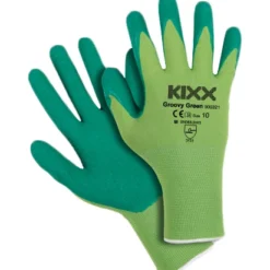 Handschuh Groovy Grün (Größe 10) | Gartenhandschuhe Von Kixx