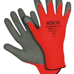 Handschuh Rocking Rot (Größe 7) | Gartenhandschuhe Von Kixx