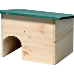 Igelhaus Mit Grünem Dach (Bausatz) | Nisthilfen Von Dobar -Baum Freude Verkäufe 550506 Igelhaus mit gruenem Dach Bausatz 22222e dr 0