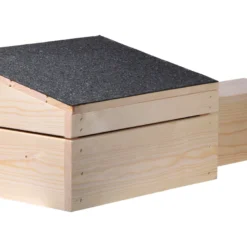 Igelhaus Mit Schwarzem Dach | Nisthilfen Von Dobar -Baum Freude Verkäufe 550507 Igelhaus mit schwarzem Dach 22227FSCe dr 1