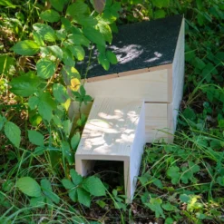 Igelhaus Mit Schwarzem Dach | Nisthilfen Von Dobar -Baum Freude Verkäufe 550507 Igelhaus mit schwarzem Dach 22227FSCe dr 6