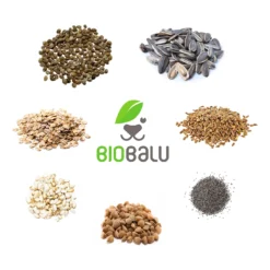 Wildvogel Futter (2 Kg) | BIO Vogelfutter Von Biobalu -Baum Freude Verkäufe 550628 BIO Wildvogel Futter 2 kg BB1019 2