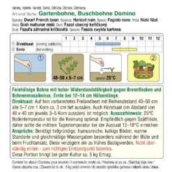 Buschbohnen Domino | BIO Buschbohnensamen Von Austrosaat