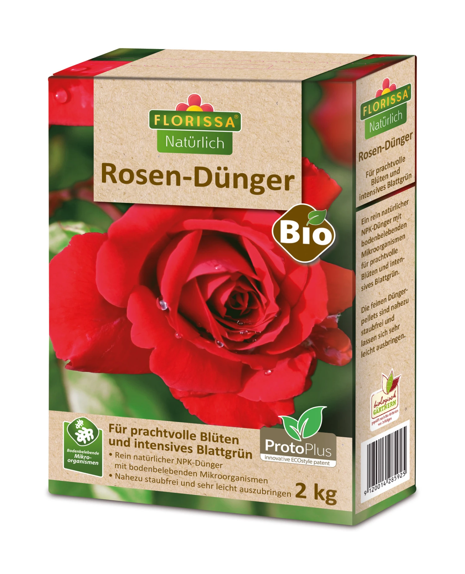 Rosen-Dünger ProtoPlus (2 Kg) | BIO Dünger Von Florissa 1 Rosen-Dünger ProtoPlus (2 Kg) | BIO Dünger Von Florissa