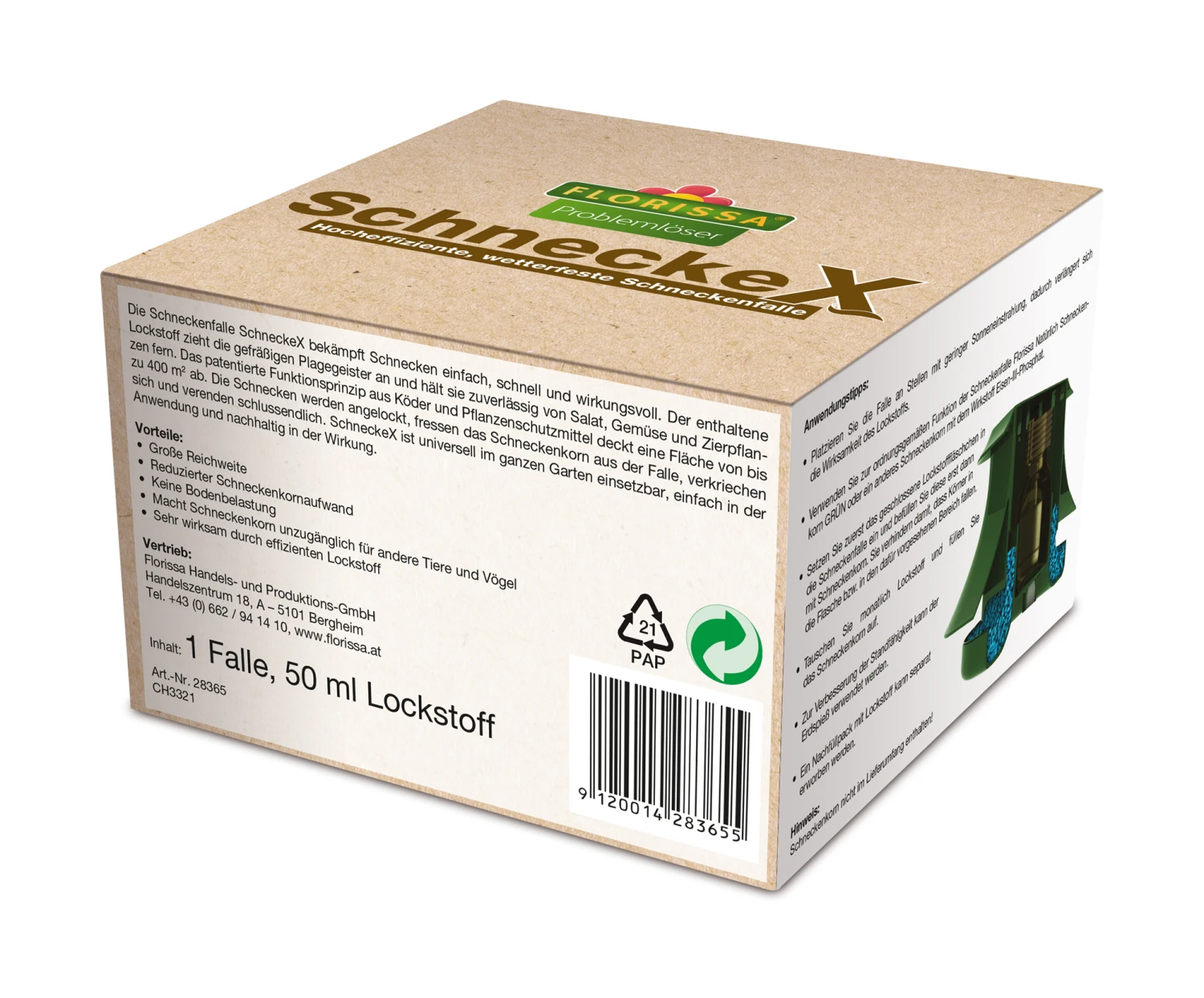 Schneckenfalle SchneckeX | Fallen Und Fernhaltemittel Von Florissa 1 Schneckenfalle SchneckeX | Fallen Und Fernhaltemittel Von Florissa