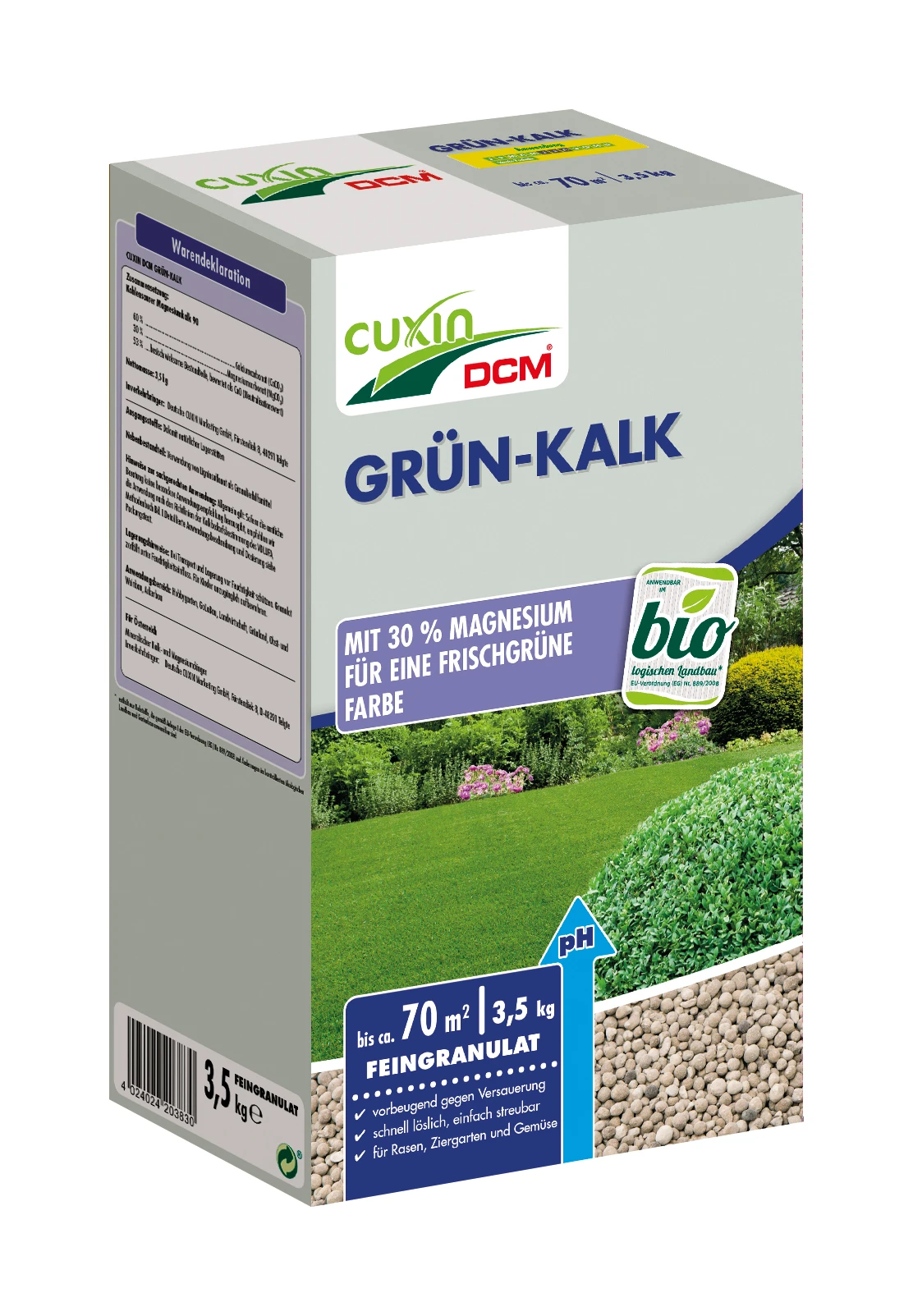 Grün-Kalk (3,5 Kg) | BIO Bodenverbesserung Von Cuxin DCM 1 Grün-Kalk (3,5 Kg) | BIO Bodenverbesserung Von Cuxin DCM