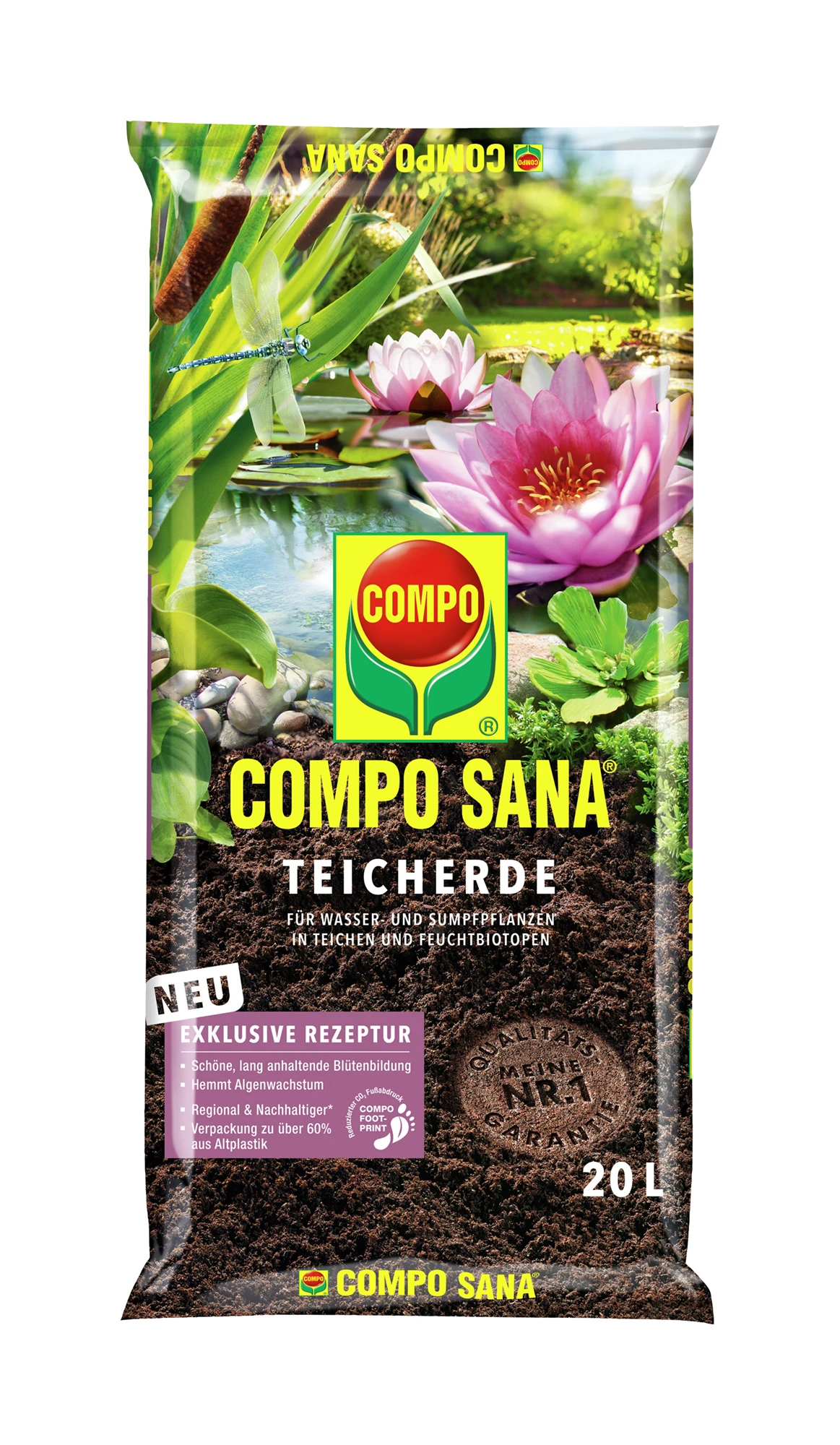 Teicherde (20 L) | Erden Von COMPO 1 Teicherde (20 L) | Erden Von COMPO