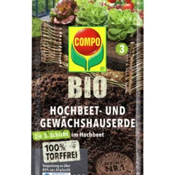 Hochbeet- Und Gewächshauserde Torffrei (60 L) | BIO Erden Von COMPO