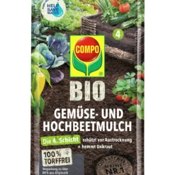 Gemüse- Und Hochbeetmulch Torffrei (50 L) | BIO Erden Von COMPO
